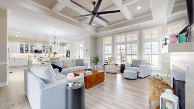 This custom-built home located on the fairway of #16 golf course on Taberna Country Club in North Carolina - for sale on GolfHomes.com, golf home, golf lot