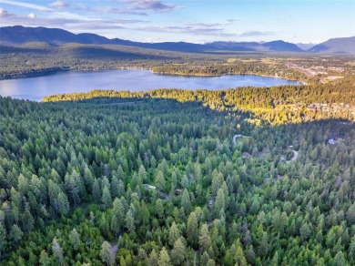 Incredible unobstructed, panoramic views into the peaks of on Whitefish Lake Golf Club in Montana - for sale on GolfHomes.com, golf home, golf lot