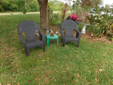 Perfect retirement home! Private backyard. with a peaceful view on Savanna Golf Club in Florida - for sale on GolfHomes.com, golf home, golf lot
