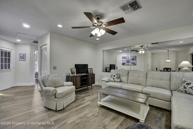 Completely furnished and move-in ready, this welcoming Timber on Timber Pines Golf Course in Florida - for sale on GolfHomes.com, golf home, golf lot