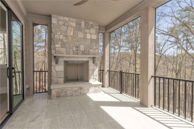 This exquisite new home in the prestigious Richland Pointe on Reynolds Lake Oconee - The Oconee in Georgia - for sale on GolfHomes.com, golf home, golf lot