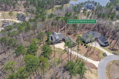 This exquisite new home in the prestigious Richland Pointe on Reynolds Lake Oconee - The Oconee in Georgia - for sale on GolfHomes.com, golf home, golf lot