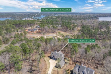This exquisite new home in the prestigious Richland Pointe on Reynolds Lake Oconee - The Oconee in Georgia - for sale on GolfHomes.com, golf home, golf lot