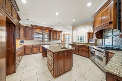 Located within an exclusive gated community, this exquisite 8 on Ridgewood Country Club in Texas - for sale on GolfHomes.com, golf home, golf lot