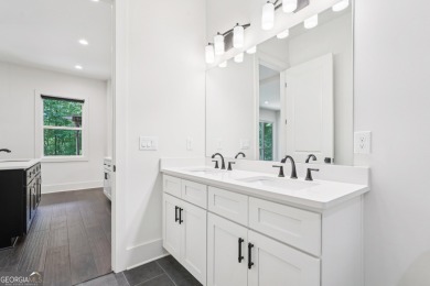 Step into this light-filled 2022-built, 3-bedroom, 2.5-bath on Achasta Golf Club in Georgia - for sale on GolfHomes.com, golf home, golf lot