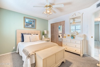 Welcome to carefree living in this beautifully maintained 1 bed on Sunland Village Golf Club in Arizona - for sale on GolfHomes.com, golf home, golf lot