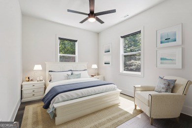 Step into this light-filled 2022-built, 3-bedroom, 2.5-bath on Achasta Golf Club in Georgia - for sale on GolfHomes.com, golf home, golf lot