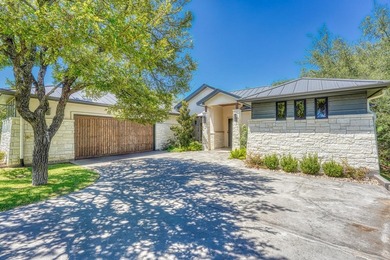 Built in 2020, this thoughtfully designed 2,750 sq ft residence on Apple Rock Golf Course - Horseshoe Bay in Texas - for sale on GolfHomes.com, golf home, golf lot