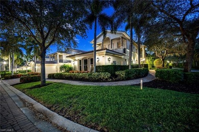Start your morning with coffee on your peaceful, garden-view on Grey Oaks Golf and Country Club in Florida - for sale on GolfHomes.com, golf home, golf lot