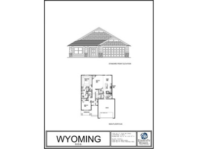 Wyoming SOG Rambler Plan features main floor living w/ a on Inver Wood Golf Course in Minnesota - for sale on GolfHomes.com, golf home, golf lot