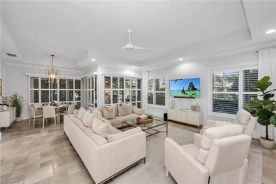 Start your morning with coffee on your peaceful, garden-view on Grey Oaks Golf and Country Club in Florida - for sale on GolfHomes.com, golf home, golf lot