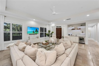 Start your morning with coffee on your peaceful, garden-view on Grey Oaks Golf and Country Club in Florida - for sale on GolfHomes.com, golf home, golf lot