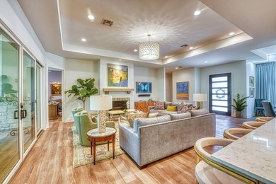 Built in 2020, this thoughtfully designed 2,750 sq ft residence on Apple Rock Golf Course - Horseshoe Bay in Texas - for sale on GolfHomes.com, golf home, golf lot