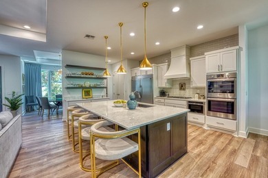 Built in 2020, this thoughtfully designed 2,750 sq ft residence on Apple Rock Golf Course - Horseshoe Bay in Texas - for sale on GolfHomes.com, golf home, golf lot