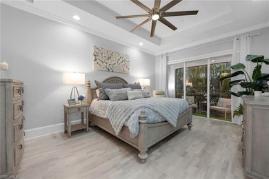 Start your morning with coffee on your peaceful, garden-view on Grey Oaks Golf and Country Club in Florida - for sale on GolfHomes.com, golf home, golf lot