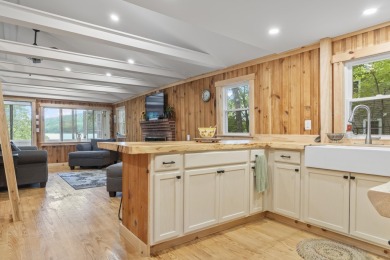 Renovated Barrington Cottage with Stunning Water Views  Beach on Nippo Lake Golf Club in New Hampshire - for sale on GolfHomes.com, golf home, golf lot