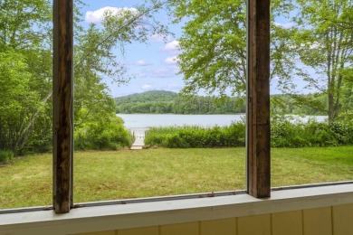 Renovated Barrington Cottage with Stunning Water Views  Beach on Nippo Lake Golf Club in New Hampshire - for sale on GolfHomes.com, golf home, golf lot