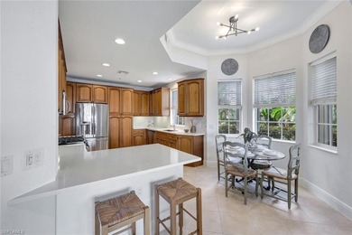 This unit is a must see! Stunning panoramic lake & golf course on The Rookery At Marco in Florida - for sale on GolfHomes.com, golf home, golf lot