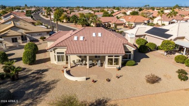 Gracious home with golf cart garage on generous 13000+ sq ft lot on Deer Valley Golf Course in Arizona - for sale on GolfHomes.com, golf home, golf lot