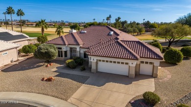 Gracious home with golf cart garage on generous 13000+ sq ft lot on Deer Valley Golf Course in Arizona - for sale on GolfHomes.com, golf home, golf lot