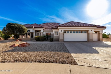 Gracious home with golf cart garage on generous 13000+ sq ft lot on Deer Valley Golf Course in Arizona - for sale on GolfHomes.com, golf home, golf lot