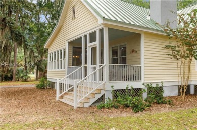 Situated between the 18th Green and the 10th Tee box of the Haig on Haig Point Golf Club in South Carolina - for sale on GolfHomes.com, golf home, golf lot