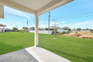 Welcome to this exceptional, brand-new home that perfectly on Burnt Store Golf Club in Florida - for sale on GolfHomes.com, golf home, golf lot