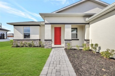 Welcome to this exceptional, brand-new home that perfectly on Burnt Store Golf Club in Florida - for sale on GolfHomes.com, golf home, golf lot