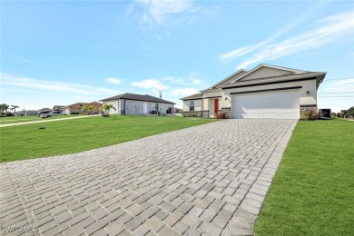Welcome to this exceptional, brand-new home that perfectly on Burnt Store Golf Club in Florida - for sale on GolfHomes.com, golf home, golf lot