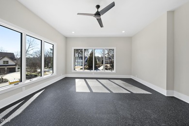 Stunning luxury home and pool house on NRCC 9th Fairway of the on North Ridge Country Club in North Carolina - for sale on GolfHomes.com, golf home, golf lot