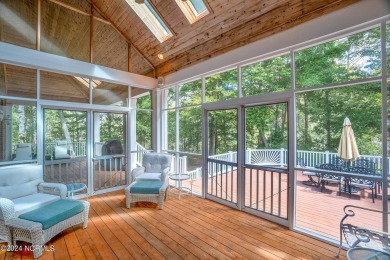 Discover luxury and tranquility at 234 Beech Point Dr., nestled on Sound Golf Links at Albemarle Plantation in North Carolina - for sale on GolfHomes.com, golf home, golf lot