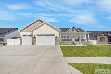 Experience luxury living in this exceptional 2023 home in on Sage Lakes Municipal Golf Course in Idaho - for sale on GolfHomes.com, golf home, golf lot