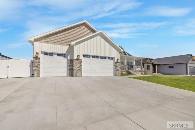 Experience luxury living in this exceptional 2023 home in on Sage Lakes Municipal Golf Course in Idaho - for sale on GolfHomes.com, golf home, golf lot