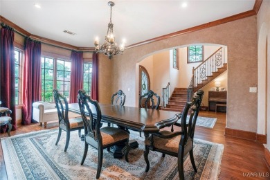This custom-built, two-story home, constructed in 2013, is on Wynlakes Golf and Country Club in Alabama - for sale on GolfHomes.com, golf home, golf lot