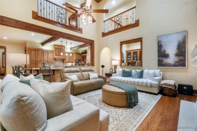 This custom-built, two-story home, constructed in 2013, is on Wynlakes Golf and Country Club in Alabama - for sale on GolfHomes.com, golf home, golf lot