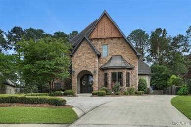 This custom-built, two-story home, constructed in 2013, is on Wynlakes Golf and Country Club in Alabama - for sale on GolfHomes.com, golf home, golf lot