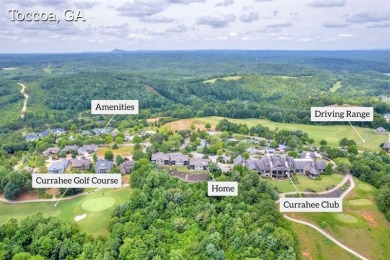 This pretty condo has sweeping views of a gorgeous treetop on Currahee Golf Club in Georgia - for sale on GolfHomes.com, golf home, golf lot