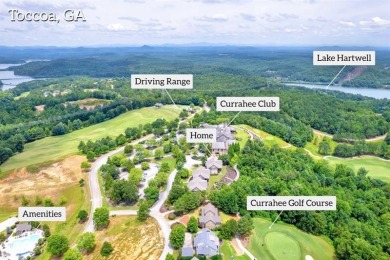 This pretty condo has sweeping views of a gorgeous treetop on Currahee Golf Club in Georgia - for sale on GolfHomes.com, golf home, golf lot