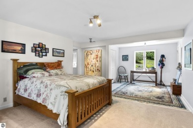 Beautiful view of Crystal Lake from this updated 4 BR home on Crystal Lake Golf Club in Michigan - for sale on GolfHomes.com, golf home, golf lot