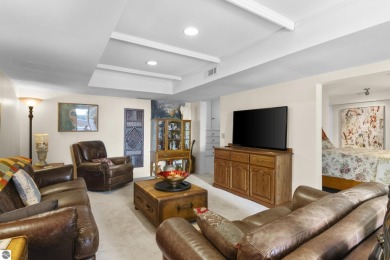 Beautiful view of Crystal Lake from this updated 4 BR home on Crystal Lake Golf Club in Michigan - for sale on GolfHomes.com, golf home, golf lot