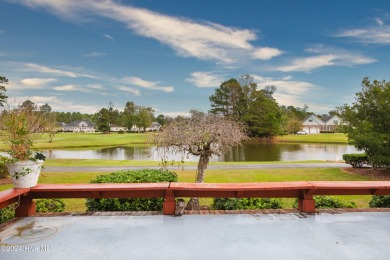 Incredible pond and golf course views await you in this 3 on Brunswick Plantation and Golf Resorts in North Carolina - for sale on GolfHomes.com, golf home, golf lot