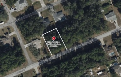 Beautiful homesite on smooth paved road in the growing on Citrus Springs Country Club in Florida - for sale on GolfHomes.com, golf home, golf lot