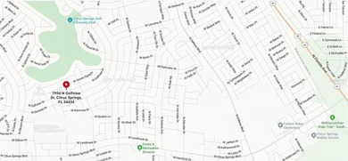 Beautiful homesite on smooth paved road in the growing on Citrus Springs Country Club in Florida - for sale on GolfHomes.com, golf home, golf lot