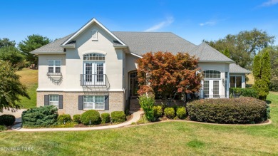 This golf front home on the 14th green is both elegant and on Rarity Bay Country Club - Loudon in Tennessee - for sale on GolfHomes.com, golf home, golf lot