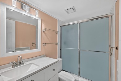 Step into this beautifully updated 2-bedroom, 2-bath first-floor on Palm Aire Country Club of Sarasota in Florida - for sale on GolfHomes.com, golf home, golf lot