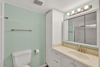 Step into this beautifully updated 2-bedroom, 2-bath first-floor on Palm Aire Country Club of Sarasota in Florida - for sale on GolfHomes.com, golf home, golf lot