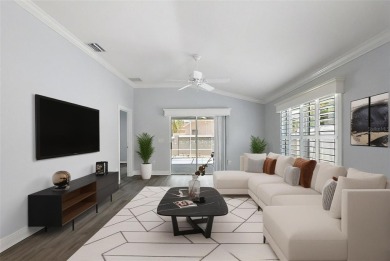 ABSOLUTELY STUNNING 3/2 BLOCK and STUCCO Foxglove courtyard on The Links of Spruce Creek in Florida - for sale on GolfHomes.com, golf home, golf lot