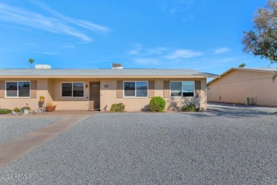 Welcome to this charming 3-bedroom, 2-bath townhouse in the on Sun City Lakes West and East in Arizona - for sale on GolfHomes.com, golf home, golf lot