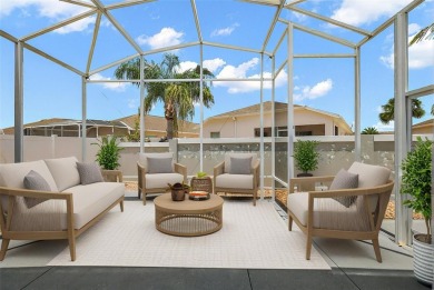 ABSOLUTELY STUNNING 3/2 BLOCK and STUCCO Foxglove courtyard on The Links of Spruce Creek in Florida - for sale on GolfHomes.com, golf home, golf lot