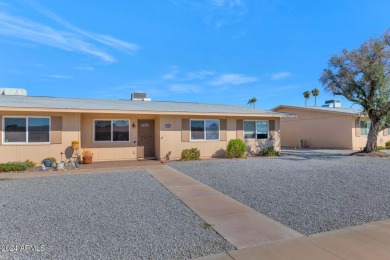 Welcome to this charming 3-bedroom, 2-bath townhouse in the on Sun City Lakes West and East in Arizona - for sale on GolfHomes.com, golf home, golf lot